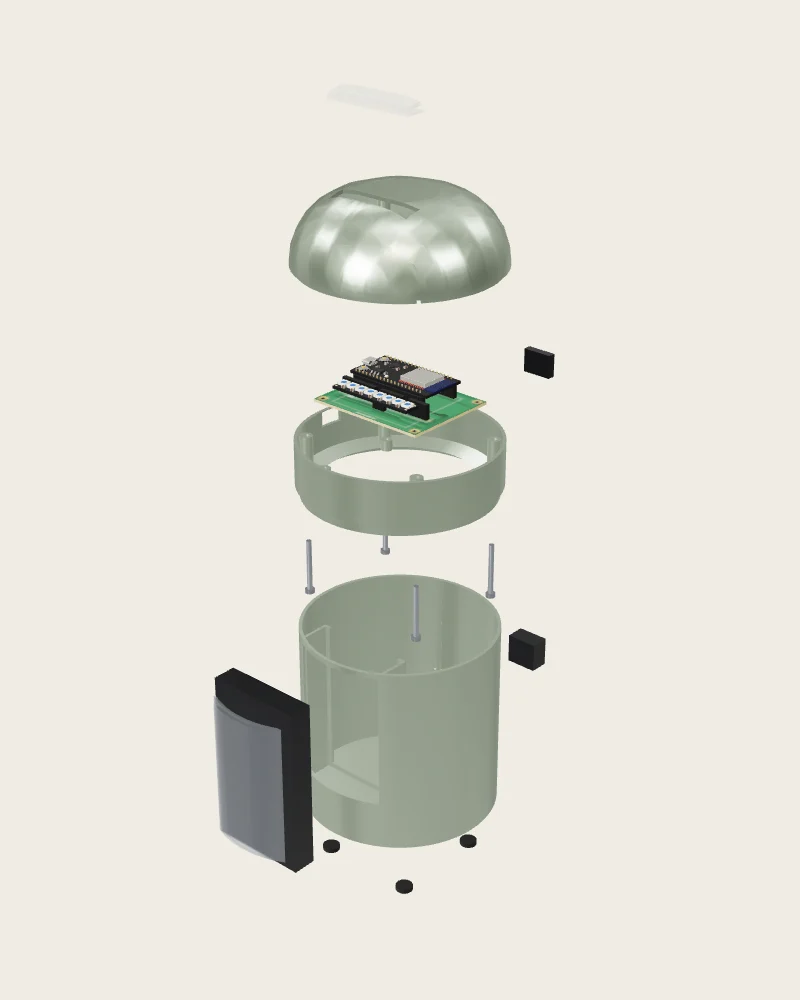 Holo Companion Pod, exploded