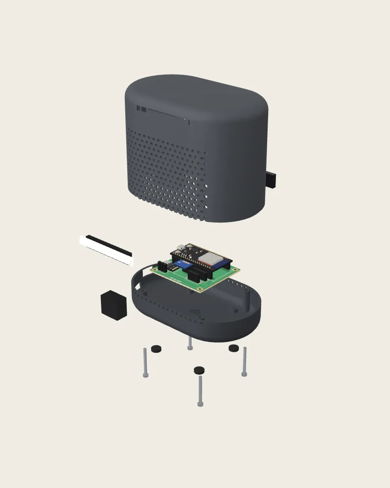 Home Smart Speaker, exploded